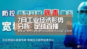 7月工业经济形势分析-足球直播(图2) 西甲直播